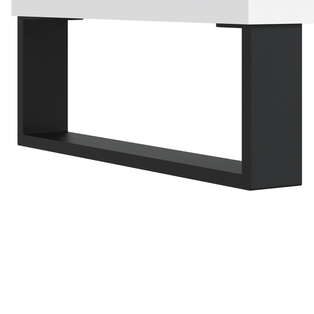 Banco sapateira 102x35x55 cm derivados de madeira branco