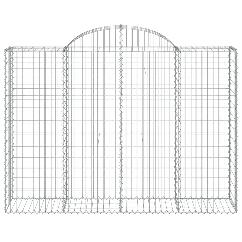 Cestos gabião arqueados 50 pcs 200x50x140/160 ferro galvanizado