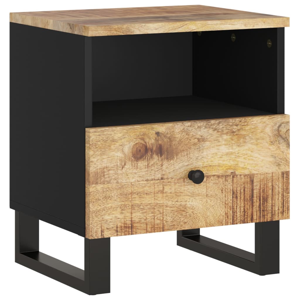 Mesa de cabeceira madeira de mangueira maciça/derivados madeira