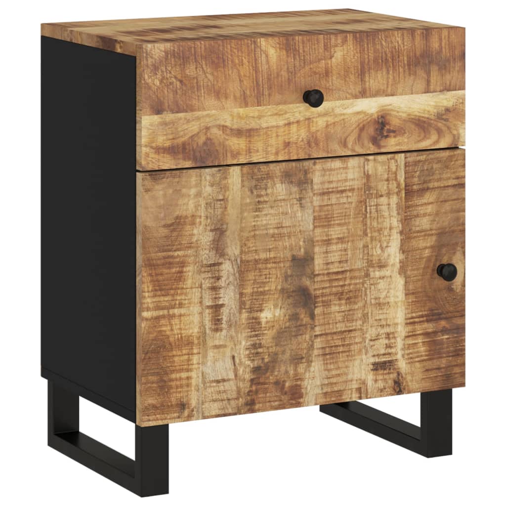 Mesa de cabeceira madeira de mangueira maciça/derivados madeira
