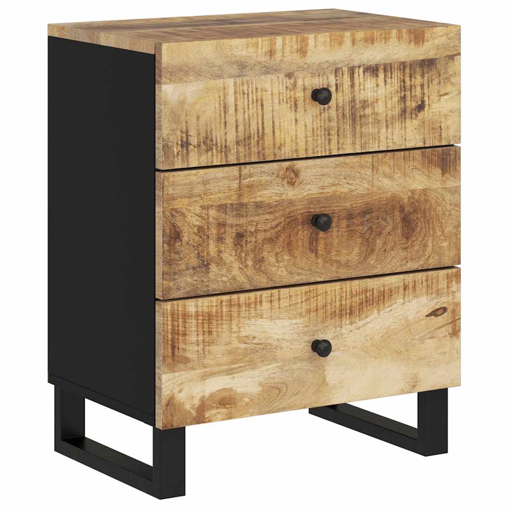 Mesa de cabeceira madeira de mangueira maciça/derivados madeira