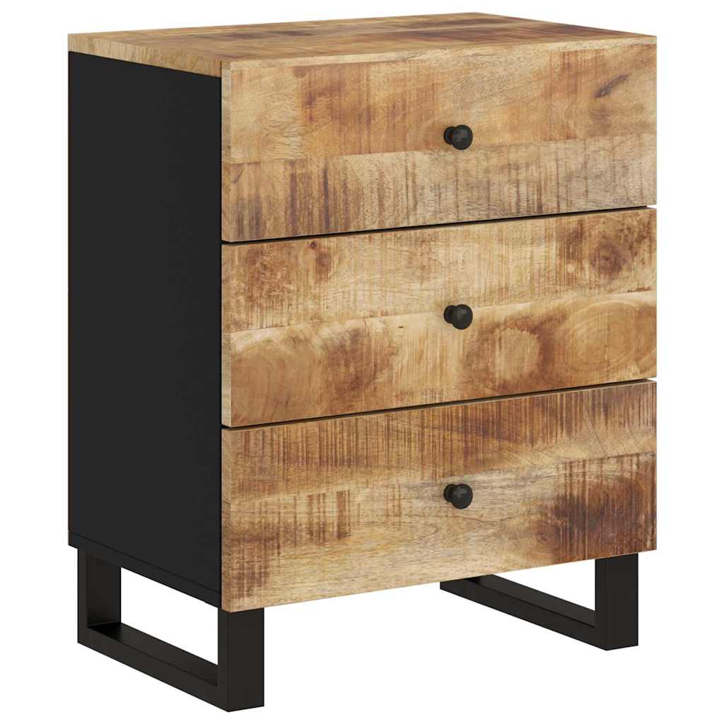 Mesa de cabeceira madeira de mangueira maciça/derivados madeira