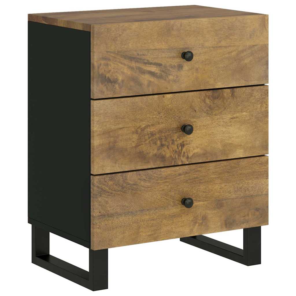 Mesa de cabeceira madeira de mangueira maciça/derivados madeira