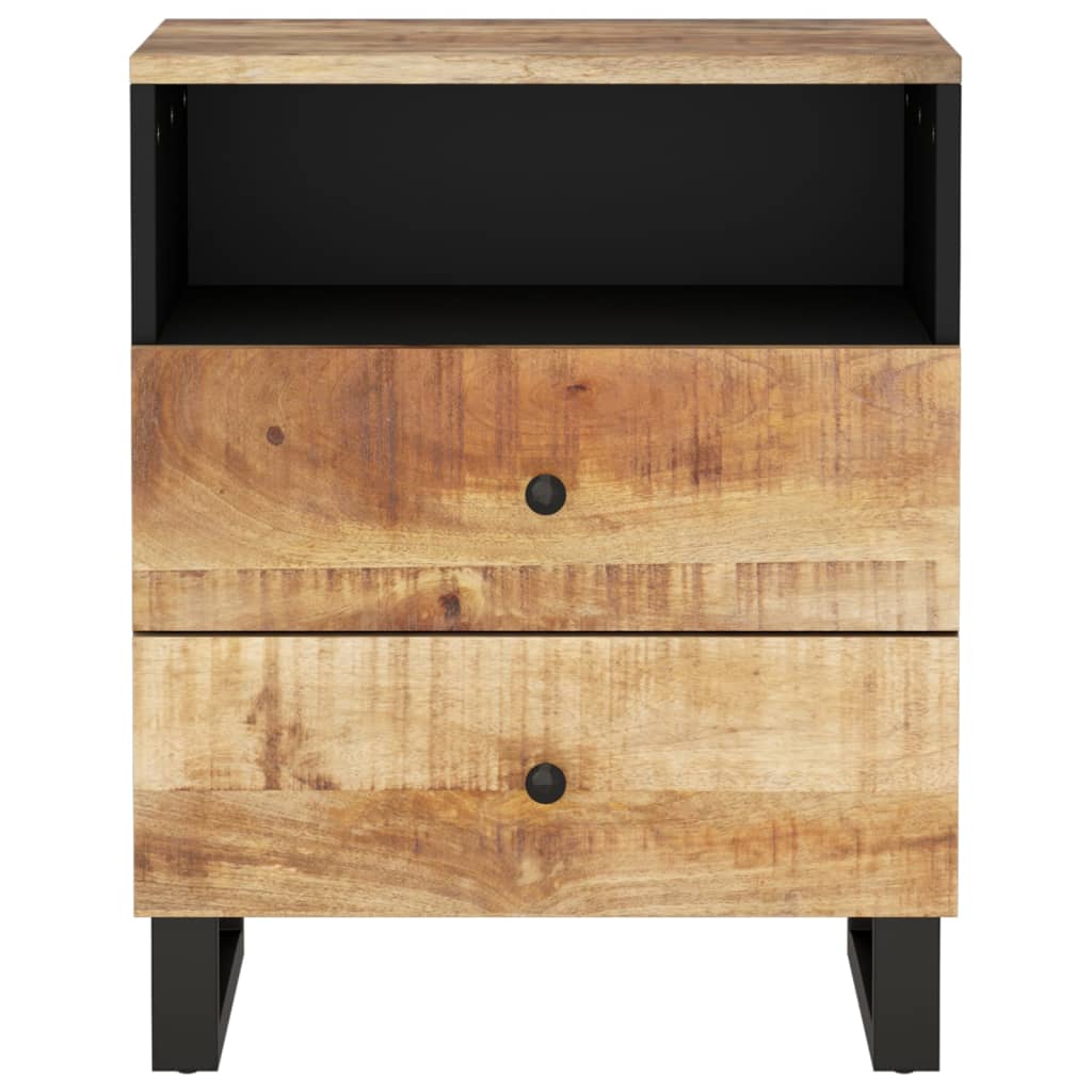 Mesa de cabeceira madeira de mangueira maciça/derivados madeira