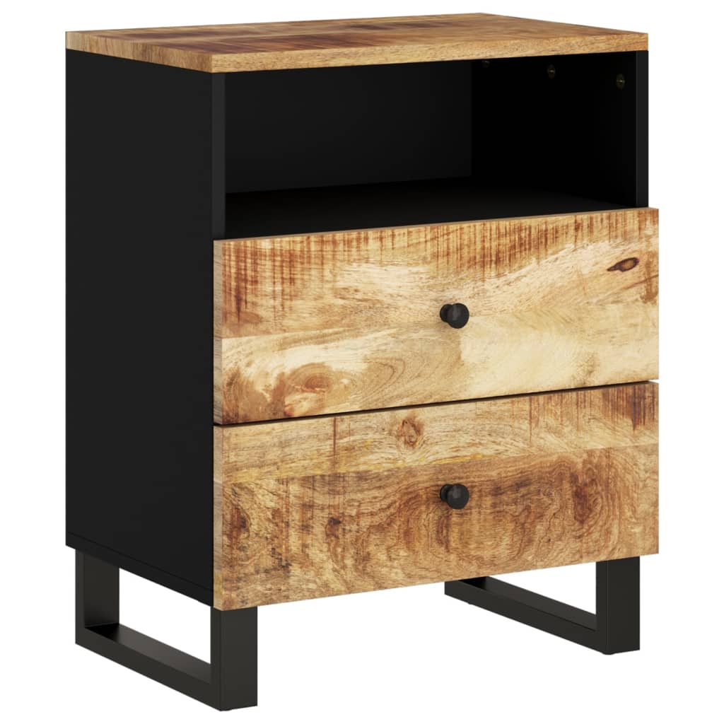 Mesa de cabeceira madeira de mangueira maciça/derivados madeira