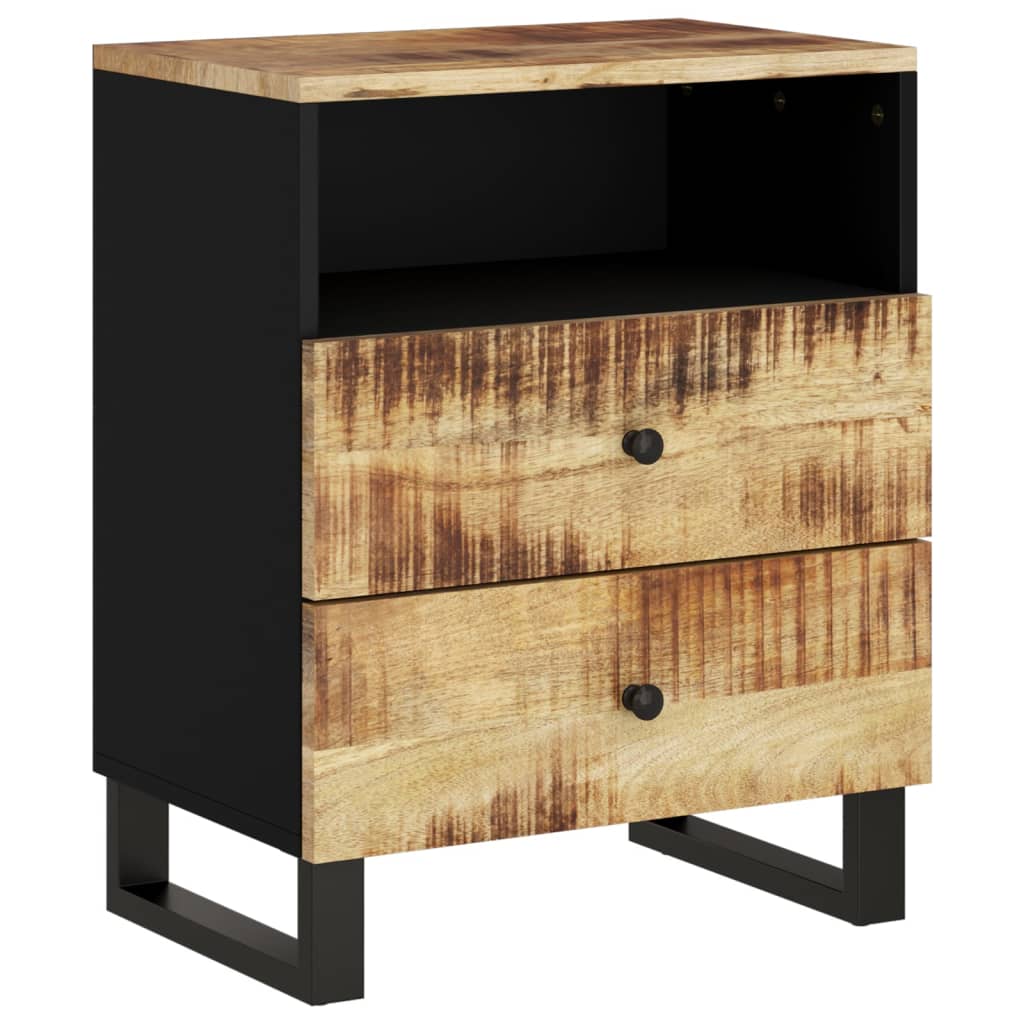 Mesa de cabeceira madeira de mangueira maciça/derivados madeira
