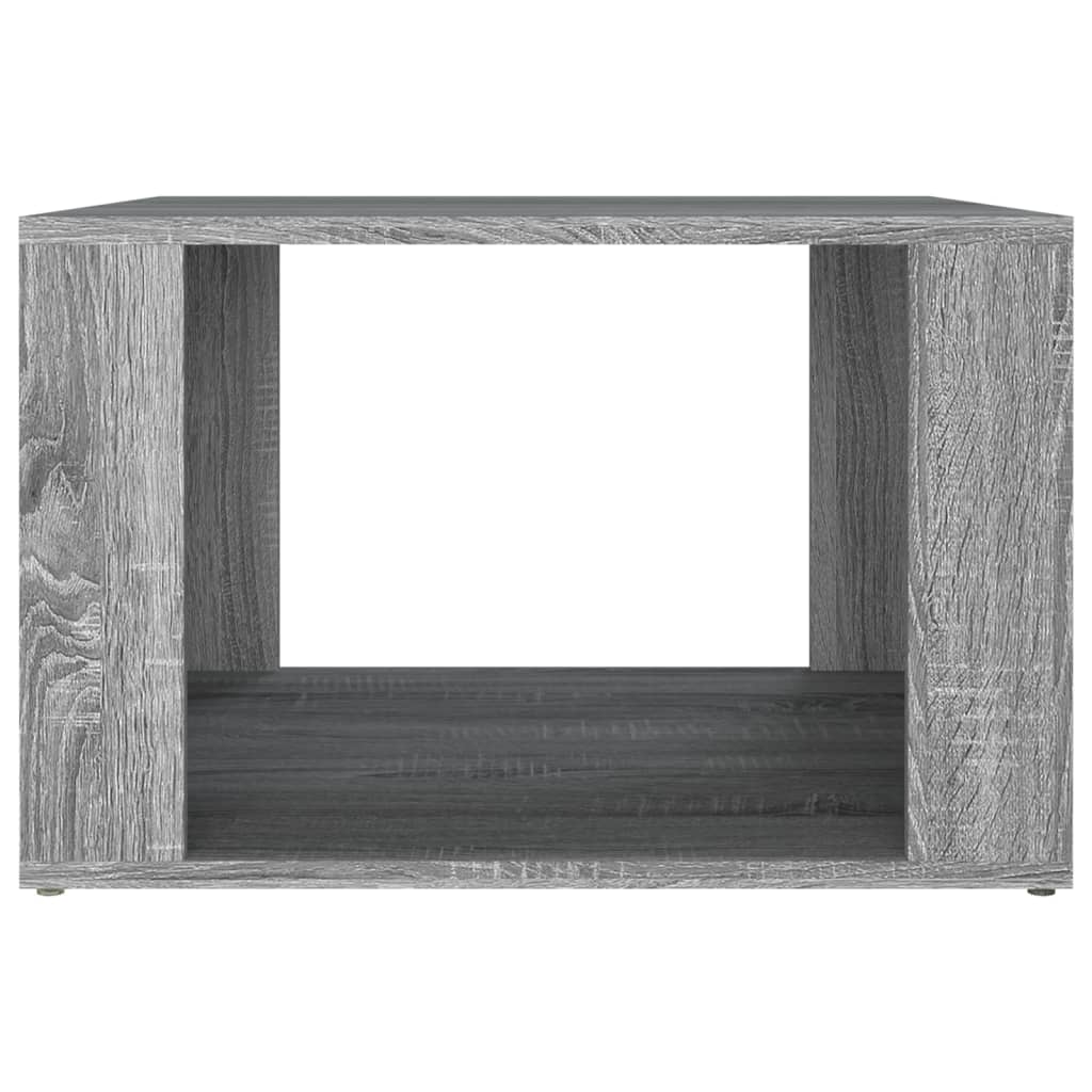 Mesa de cabeceira 57x55x36 cm derivados madeira cinzento sonoma
