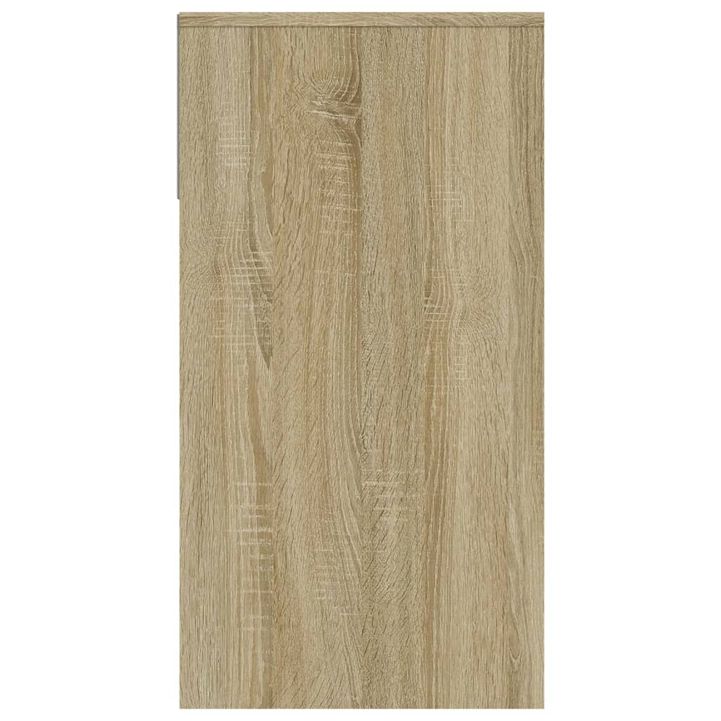 Mesa consola 100x39x75 cm derivados de madeira carvalho sonoma