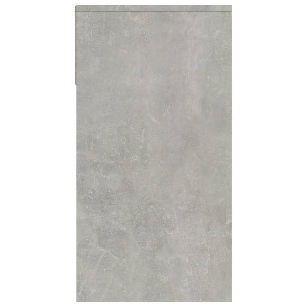 Mesa consola 100x39x75 cm derivados de madeira cinzento-cimento