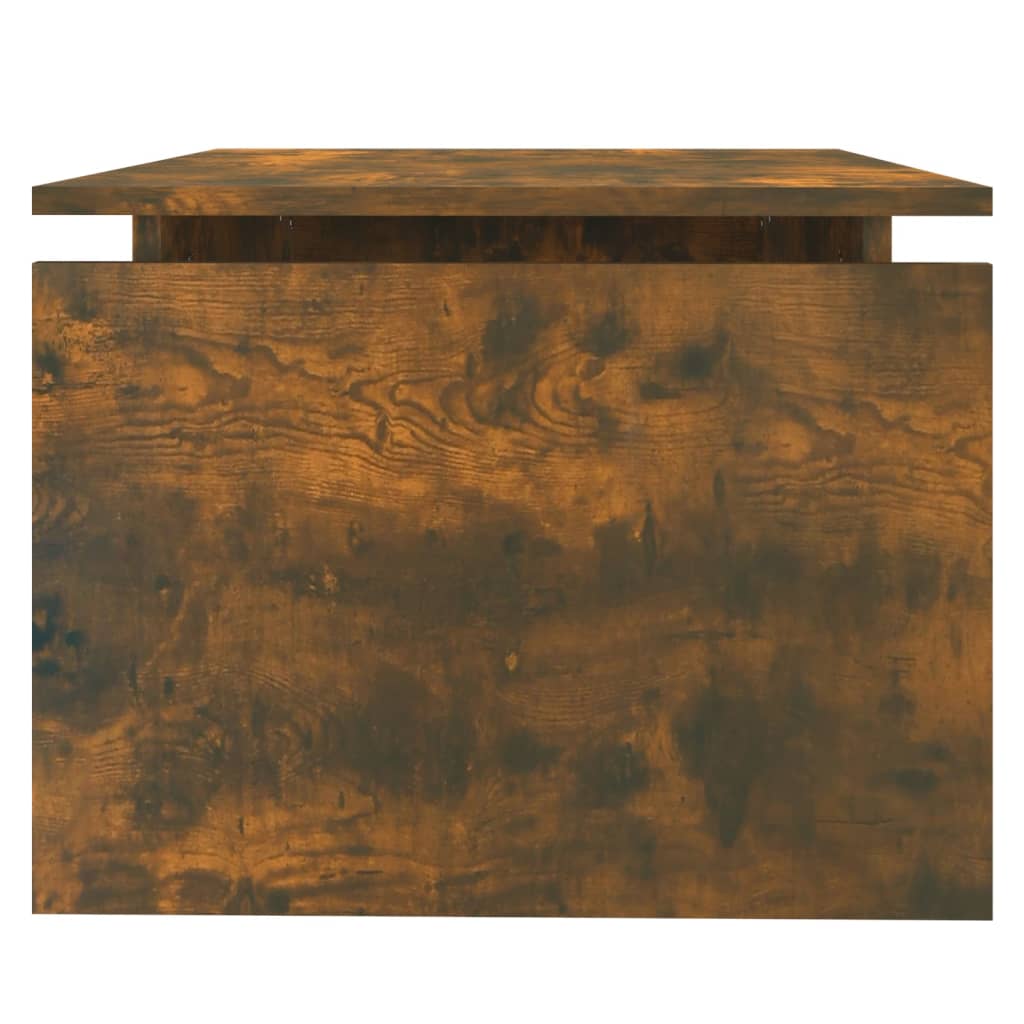 Mesa de centro 68x50x38 cm derivados de madeira carvalho fumado