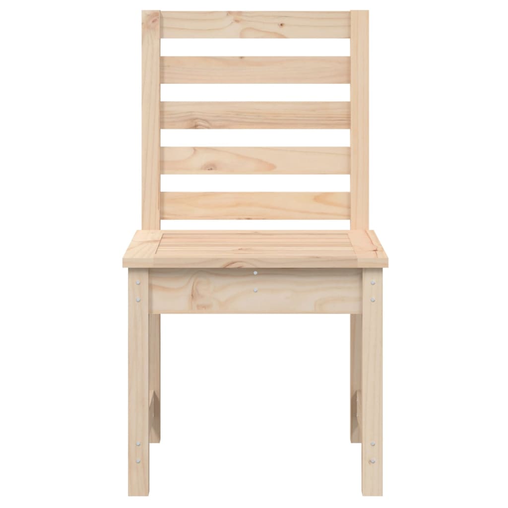 Cadeiras de jardim 2 pcs 50x48x91,5 cm pinho maciço