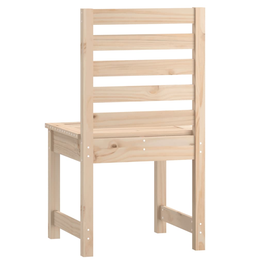 Cadeiras de jardim 2 pcs 50x48x91,5 cm pinho maciço