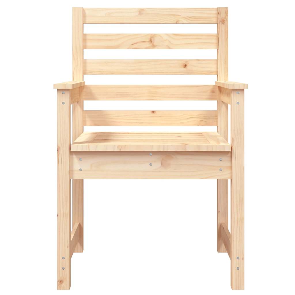 Cadeiras de jardim 2 pcs 60x48x91 cm pinho maciço