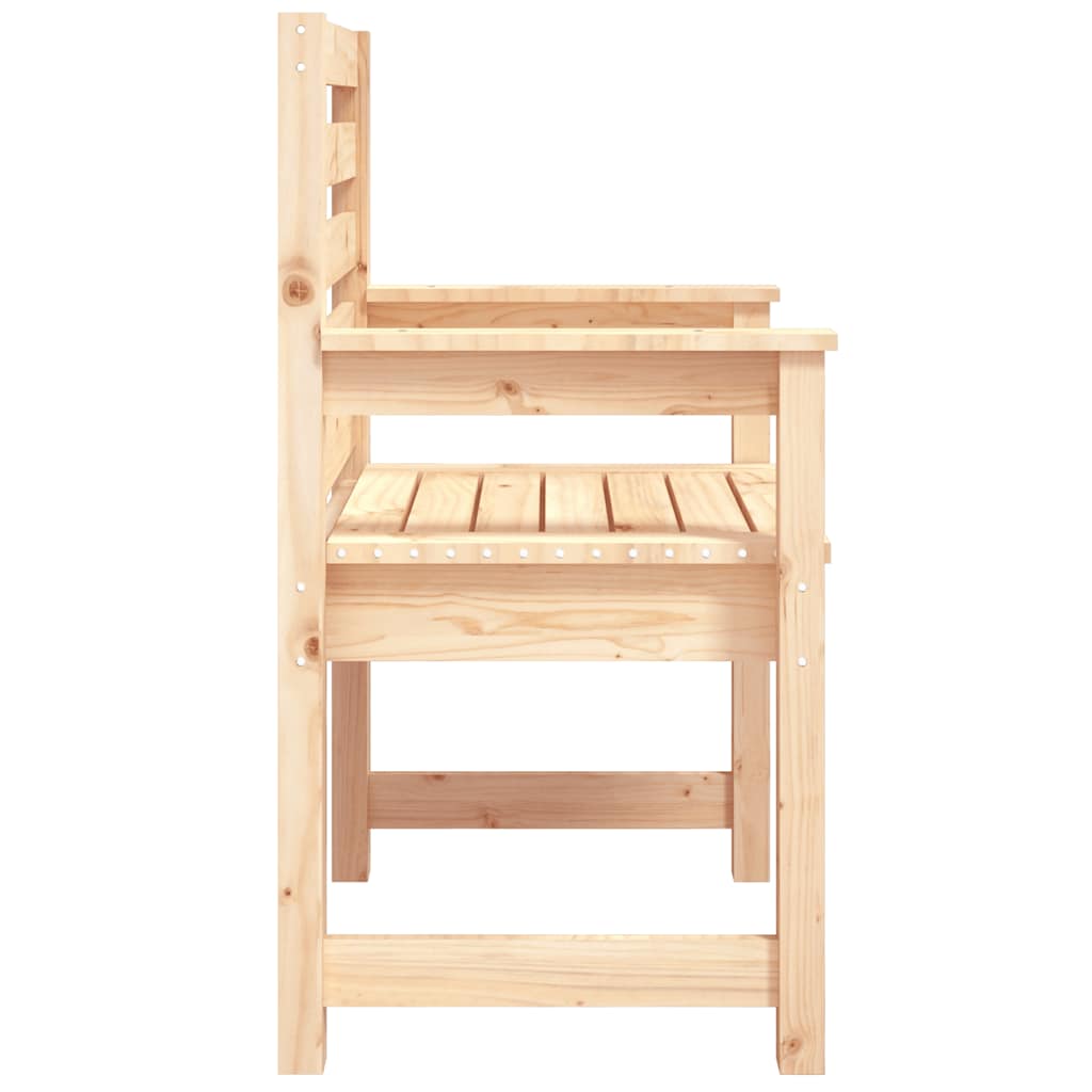 Cadeiras de jardim 2 pcs 60x48x91 cm pinho maciço