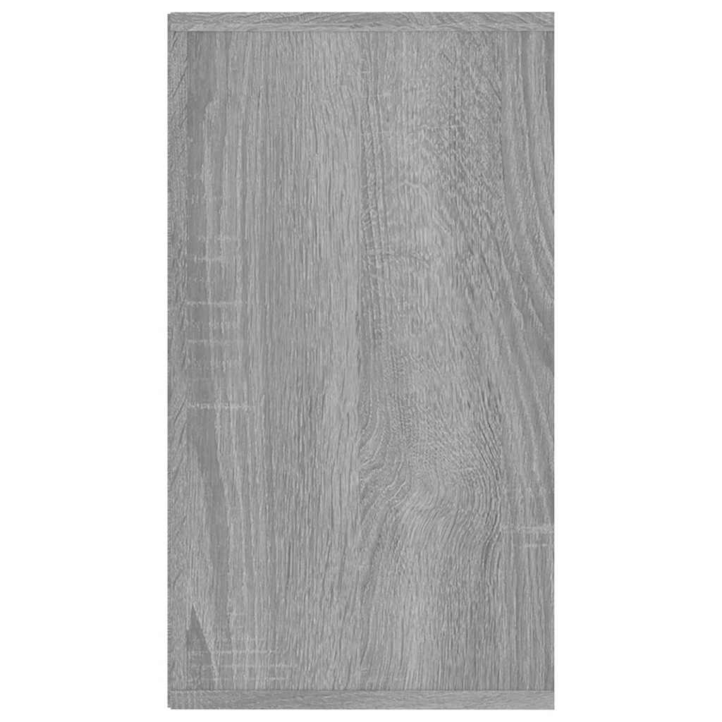 Banco sapateira 103x30x55cm derivados madeira cinzento sonoma