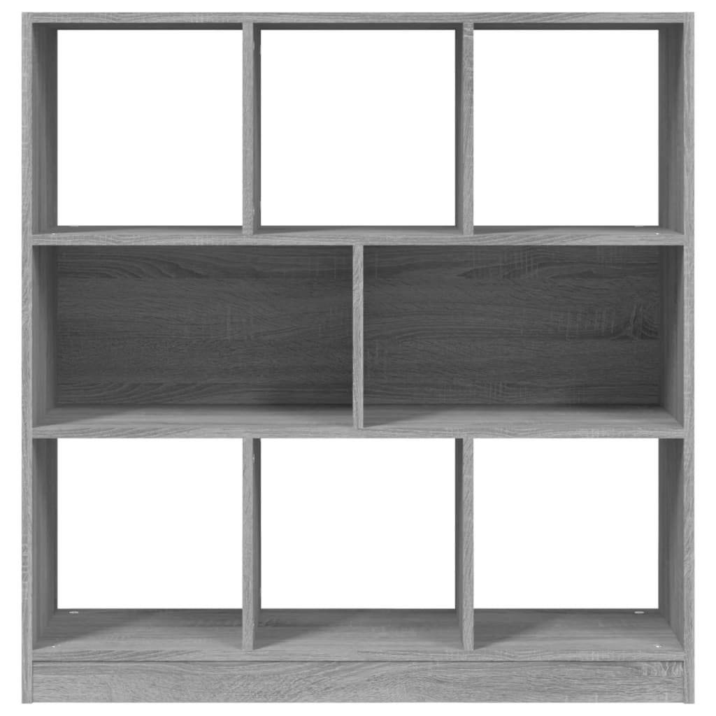 Estante 97,5x29,5x100 cm derivados de madeira cinzento sonoma