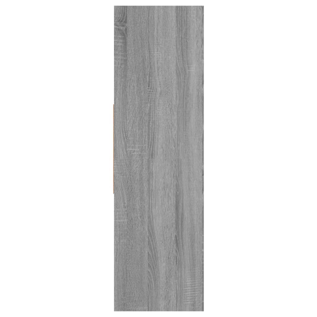 Estante 97,5x29,5x100 cm derivados de madeira cinzento sonoma