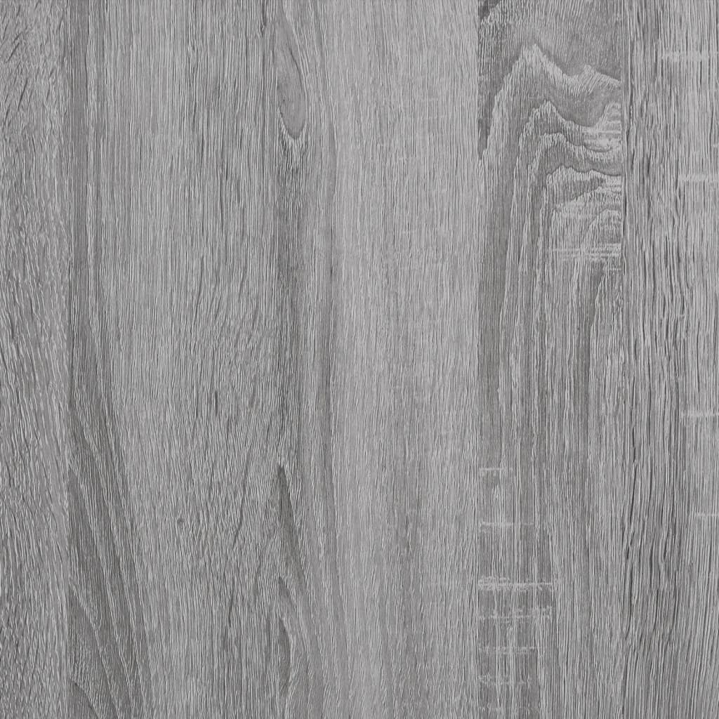 Estante 97,5x29,5x100 cm derivados de madeira cinzento sonoma