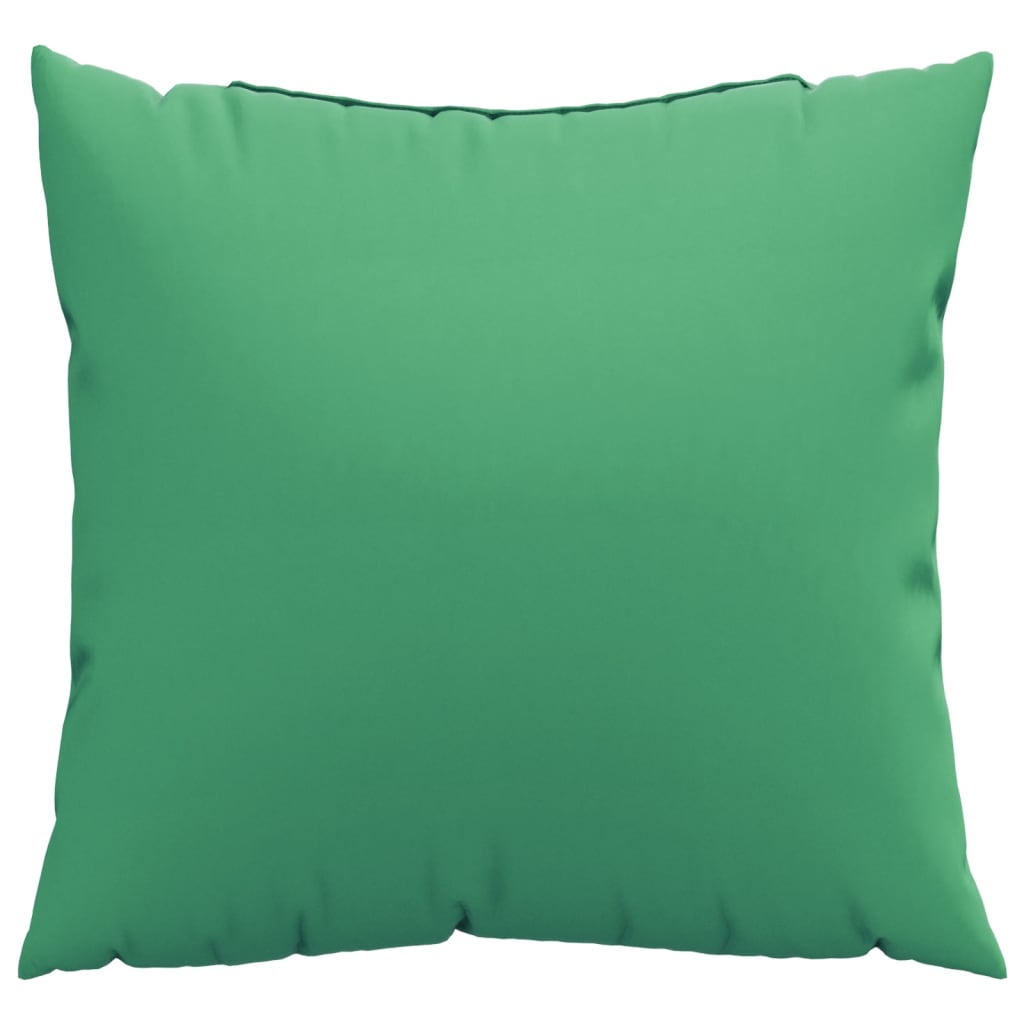Almofadas de sofá 4 pcs 40x40 cm tecido verde