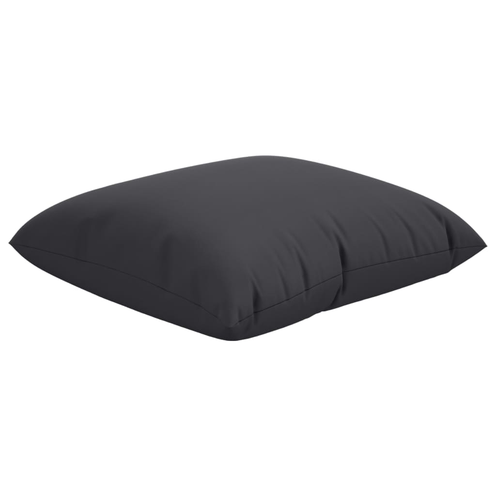 Almofadas de sofá 4 pcs 40x40 cm tecido preto