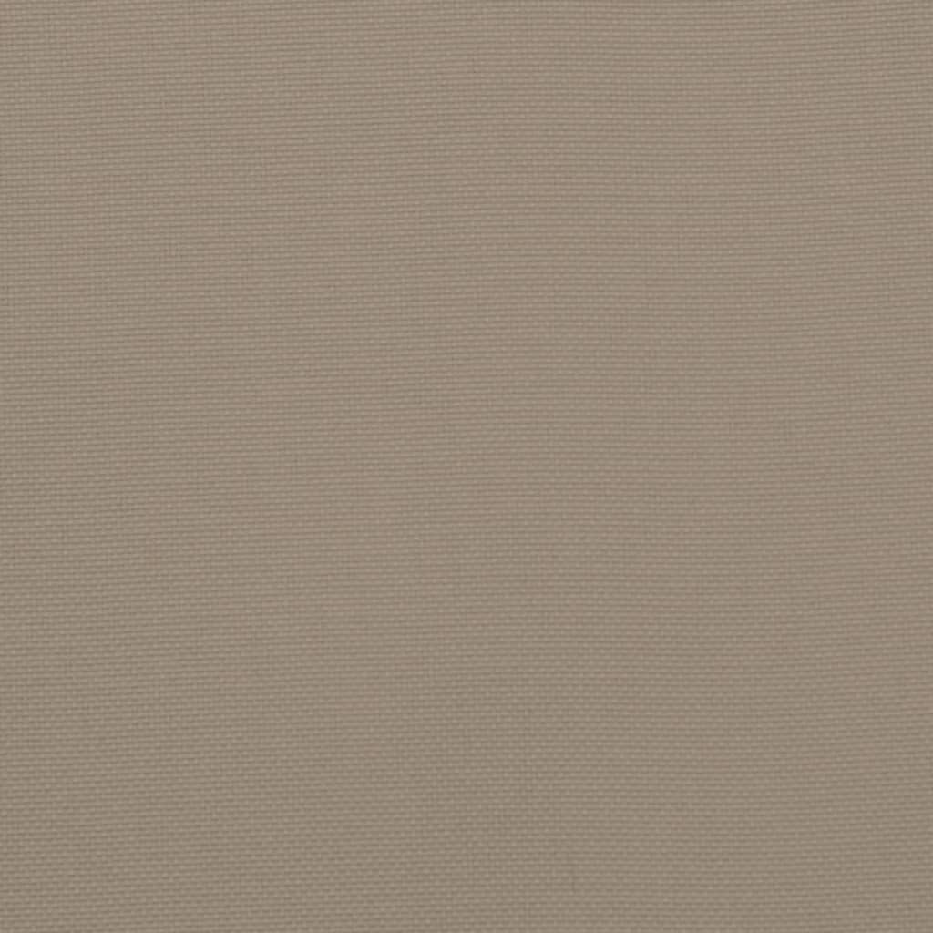 Almofadas de sofá 4 pcs 40x40 cm tecido cinza-acastanhado