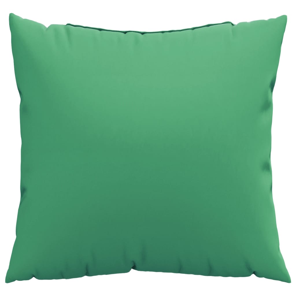 Almofadas de sofá 4 pcs 50x50 cm tecido verde