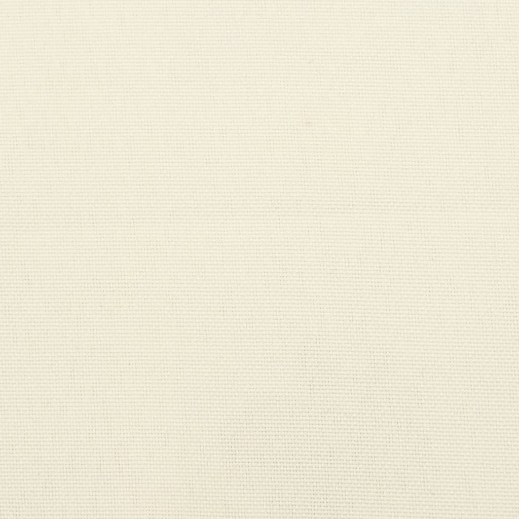 Almofadão p/ sofá paletes 60x60x12 cm tecido cor creme
