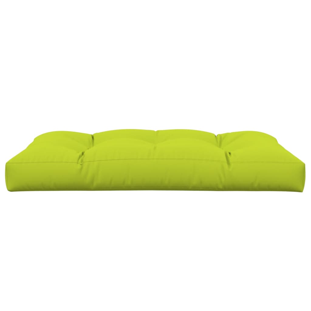 Almofadão p/ móveis paletes 120x80x12cm tecido verde brilhante