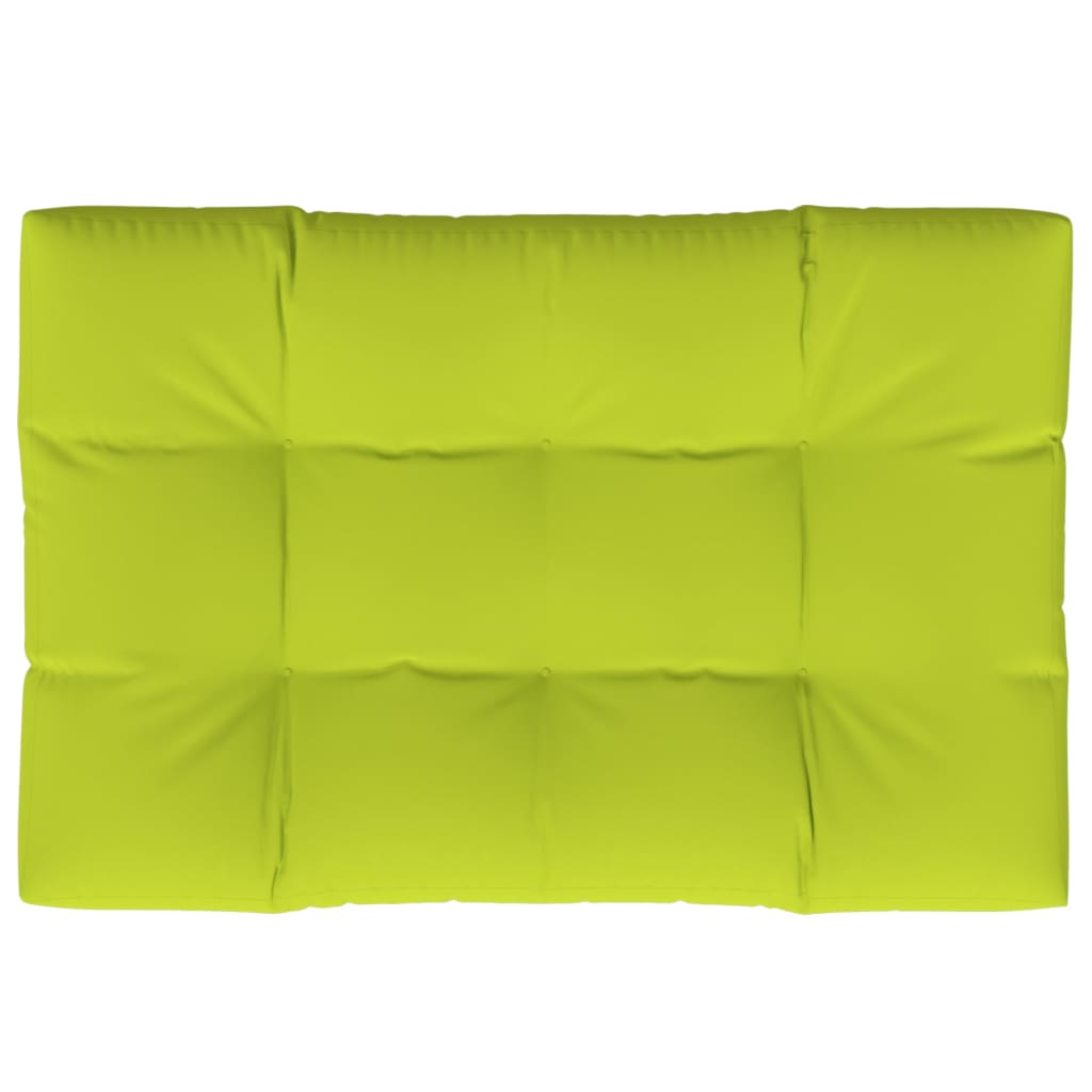 Almofadão p/ móveis paletes 120x80x12cm tecido verde brilhante