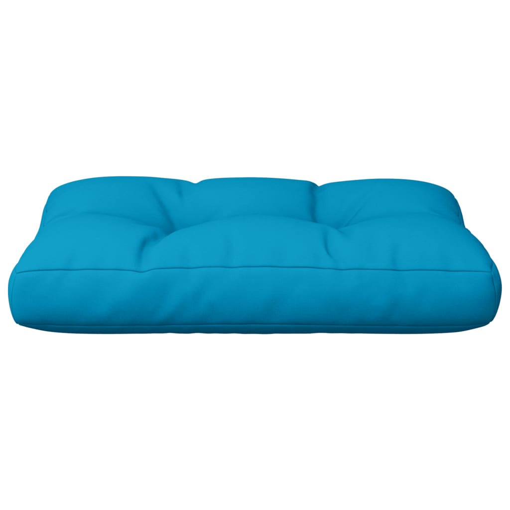Almofadão para sofá de paletes 50x40x12 cm tecido azul-claro