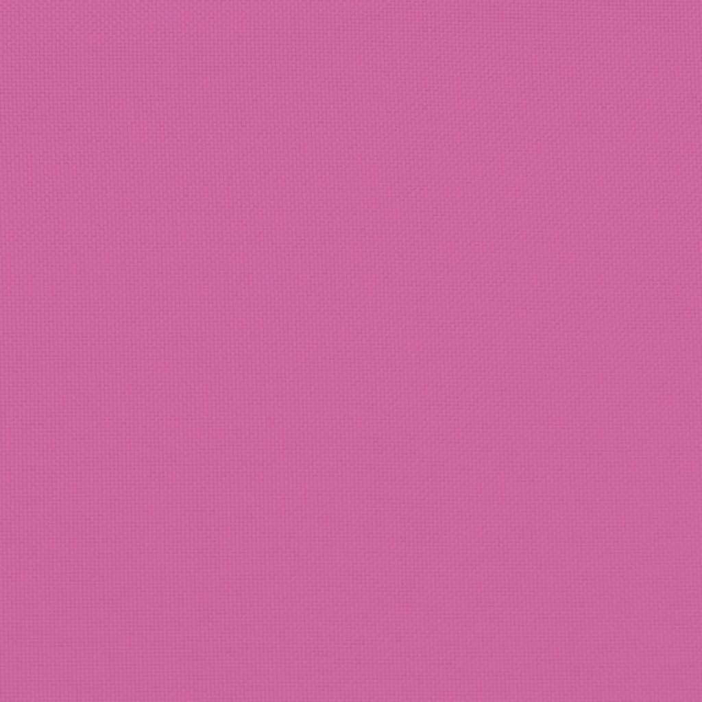 Almofadão para paletes 50x40x12 cm tecido rosa