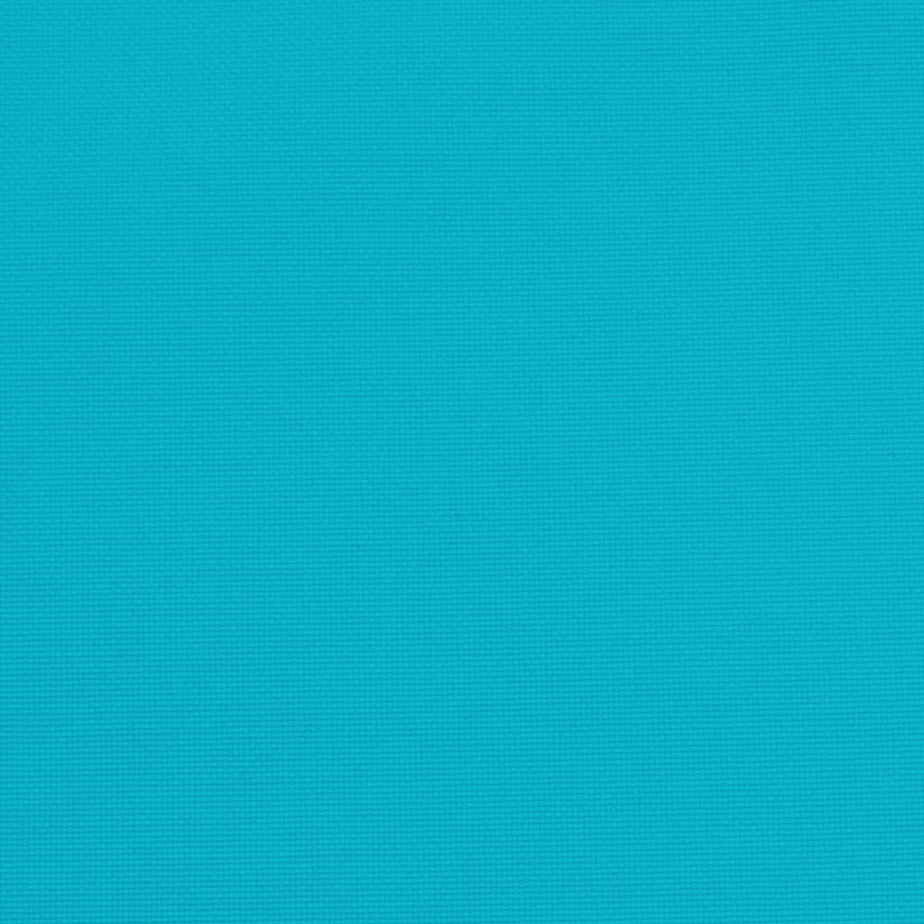 Almofadão para paletes 50x40x12 cm tecido turquesa