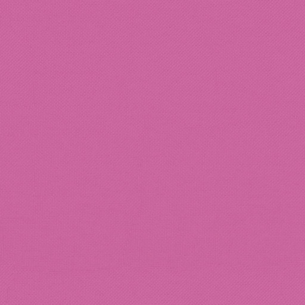 Almofadão p/ móveis de paletes 60x61,5x10 cm tecido oxford rosa