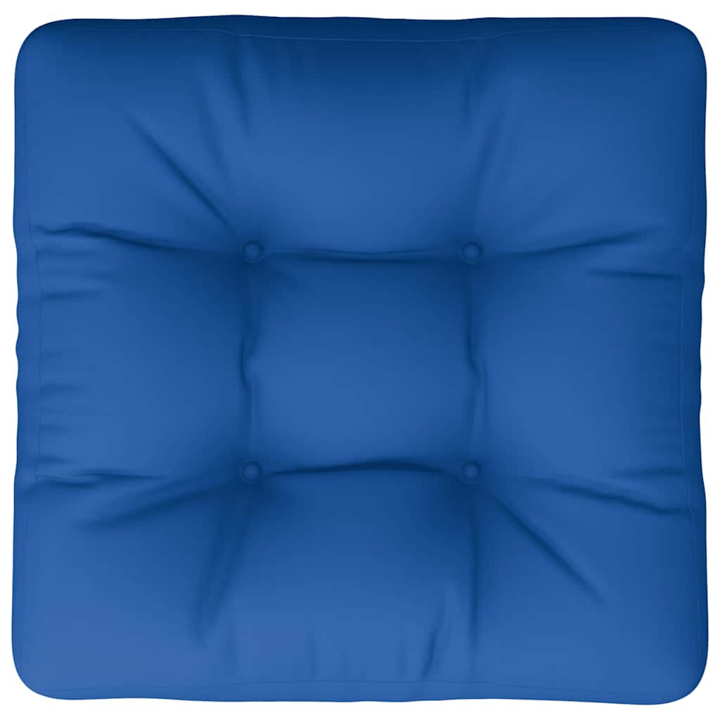 Almofadão para paletes 58x58x10 cm tecido azul