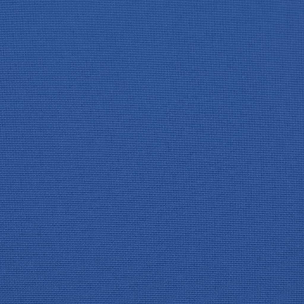 Almofadão para paletes 58x58x10 cm tecido azul