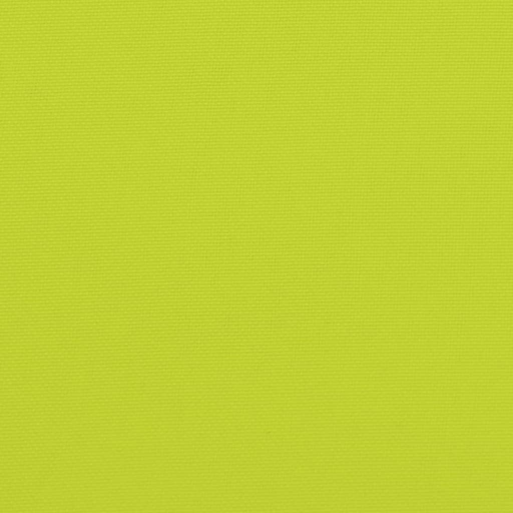 Almofadão para paletes 58x58x10 cm tecido verde brilhante