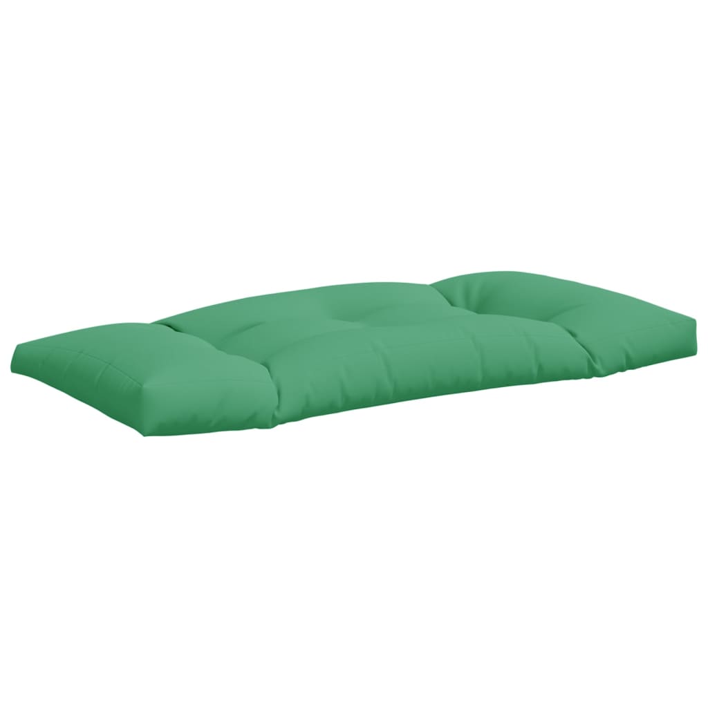 Almofadões para móveis de paletes 2 pcs tecido verde