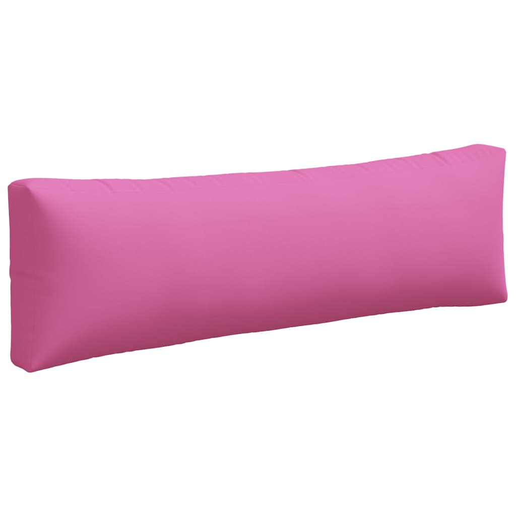 Almofadões p/ móveis de paletes 3 pcs tecido oxford rosa