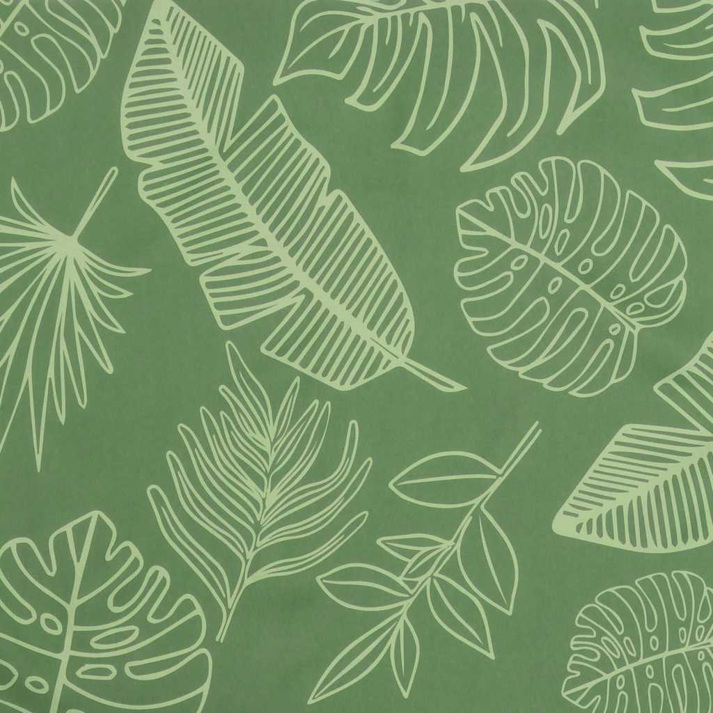 Almofadões p/ cadeira 4pcs 40x40x4cm tecido padrão folhas