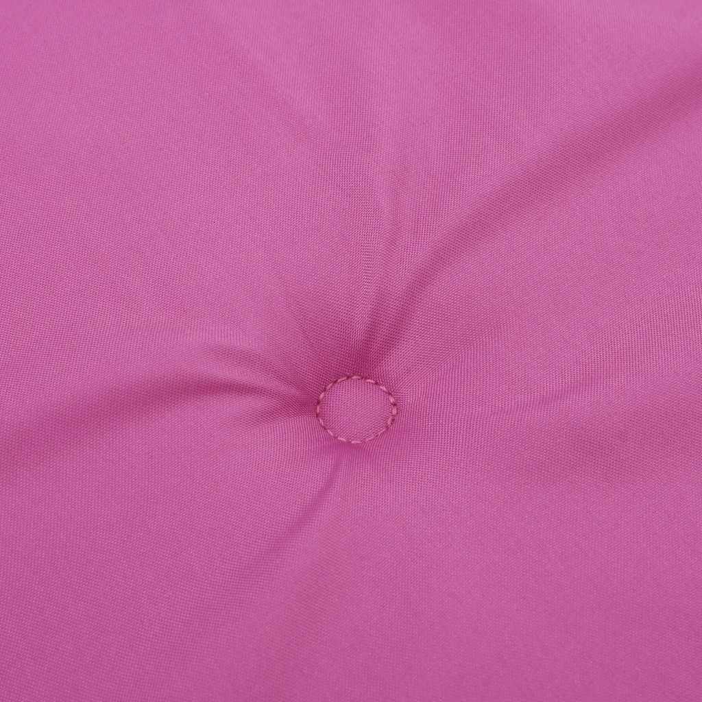 Almofadões p/ cadeira 4pcs 40x40x4 cm tecido rosa