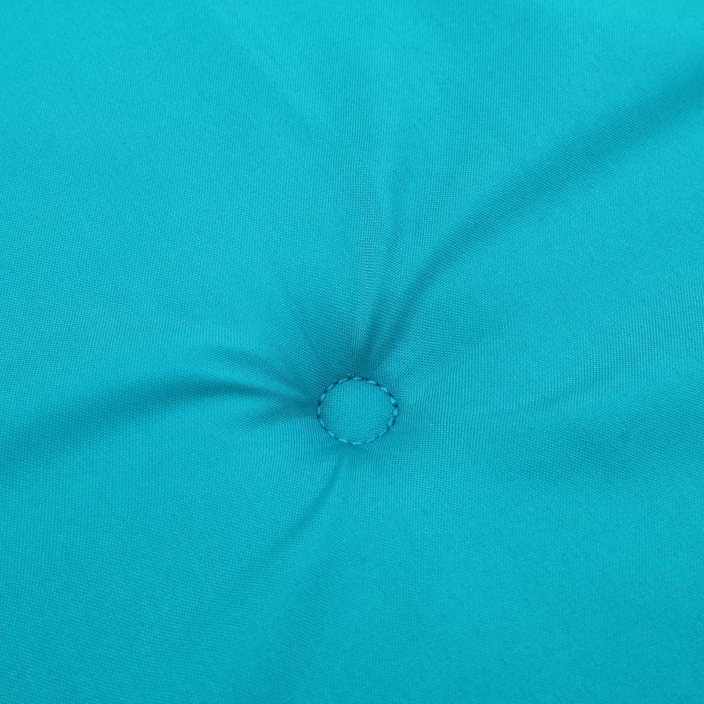 Travesseiro para Banco de Jardim Turquesa 100 x 50 x 4 cm