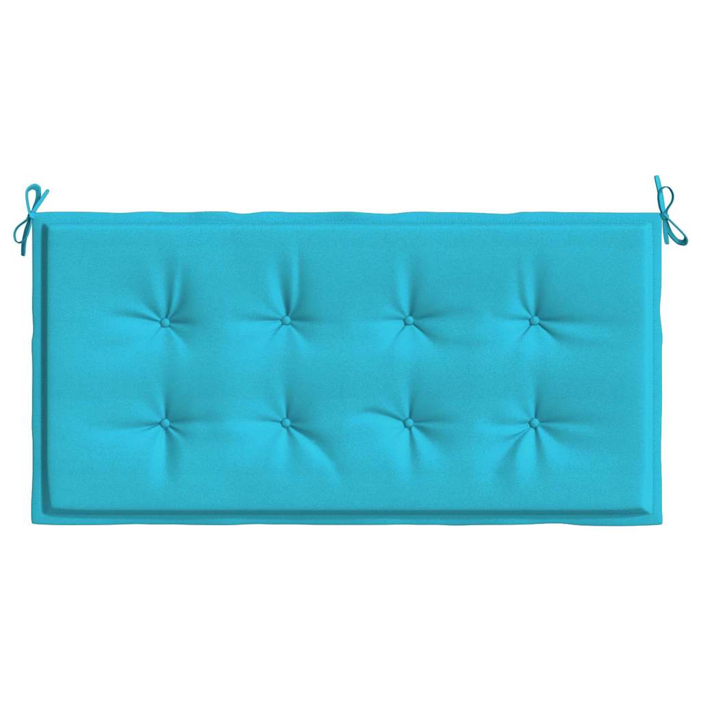 Travesseiro para Banco de Jardim Turquesa 120 x 50 x 4 cm