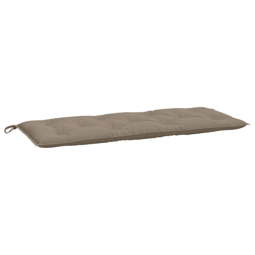 Almofadões banco jardim 2 pcs tecido oxford cinza-acastanhado