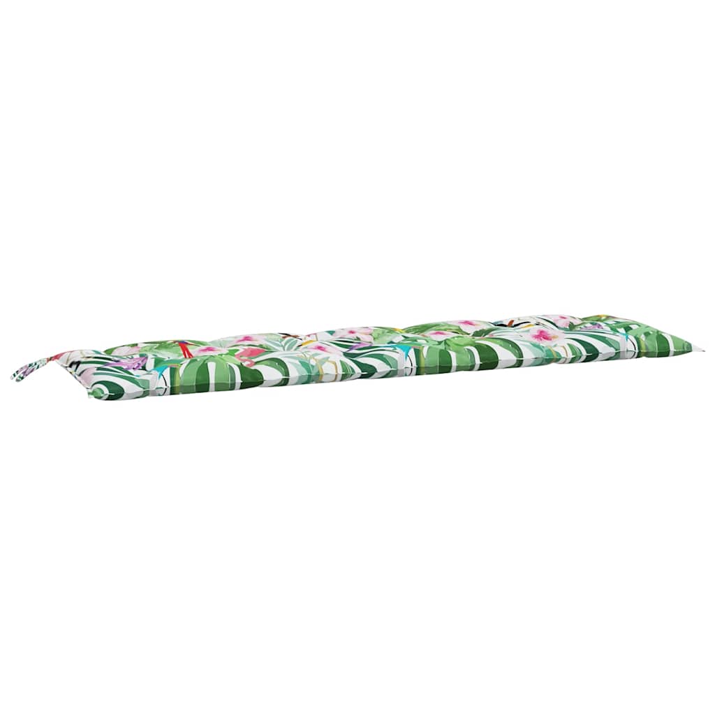 Almofadões para bancos de jardim 2 pcs tecido oxford multicor