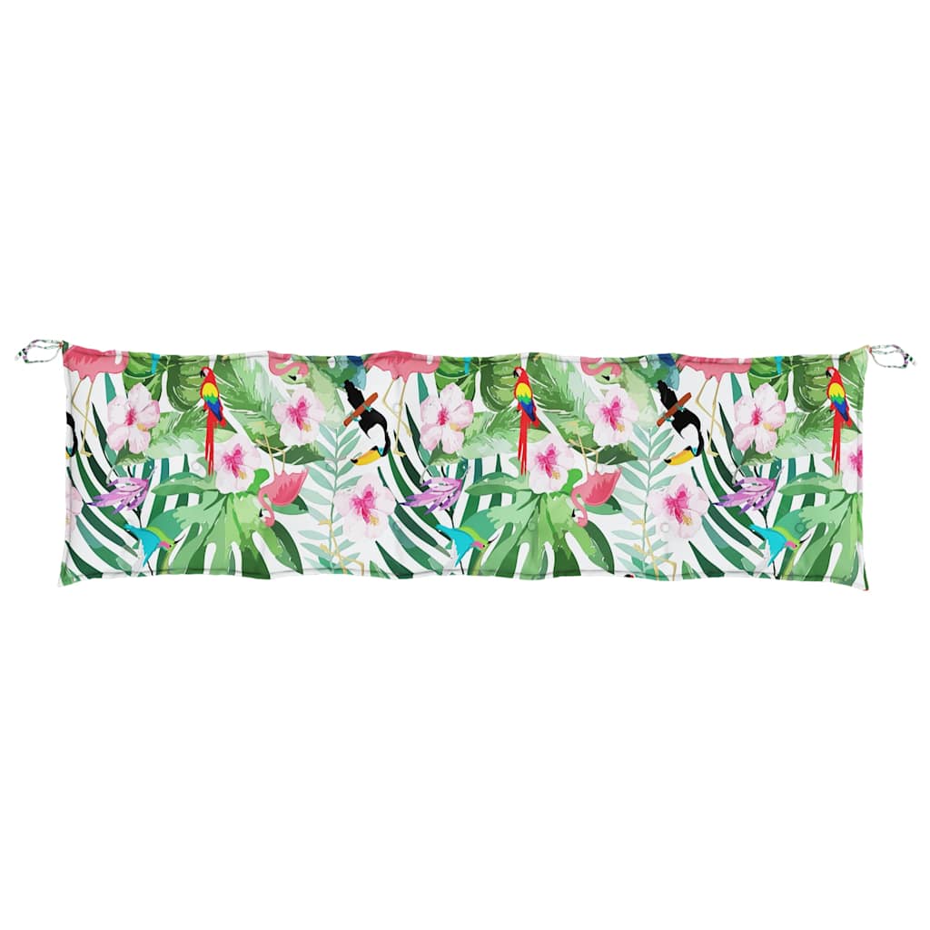 Almofadões para bancos de jardim 2 pcs tecido oxford multicor