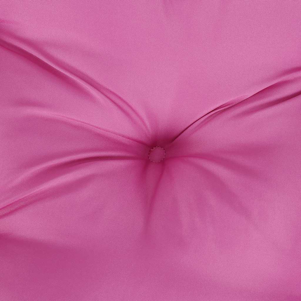 Almofadões para bancos de jardim 2 pcs tecido oxford rosa