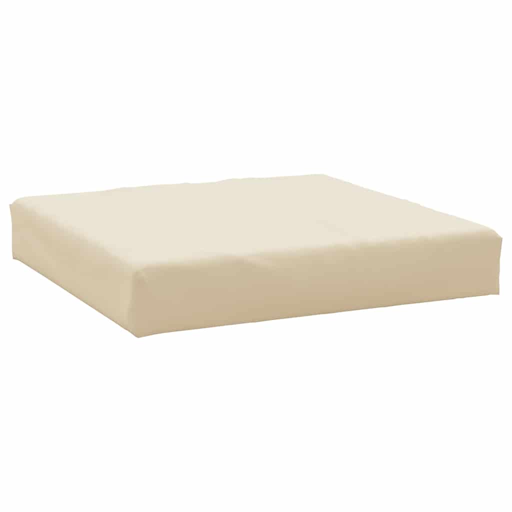 Almofadões para paletes 2 pcs tecido oxford bege