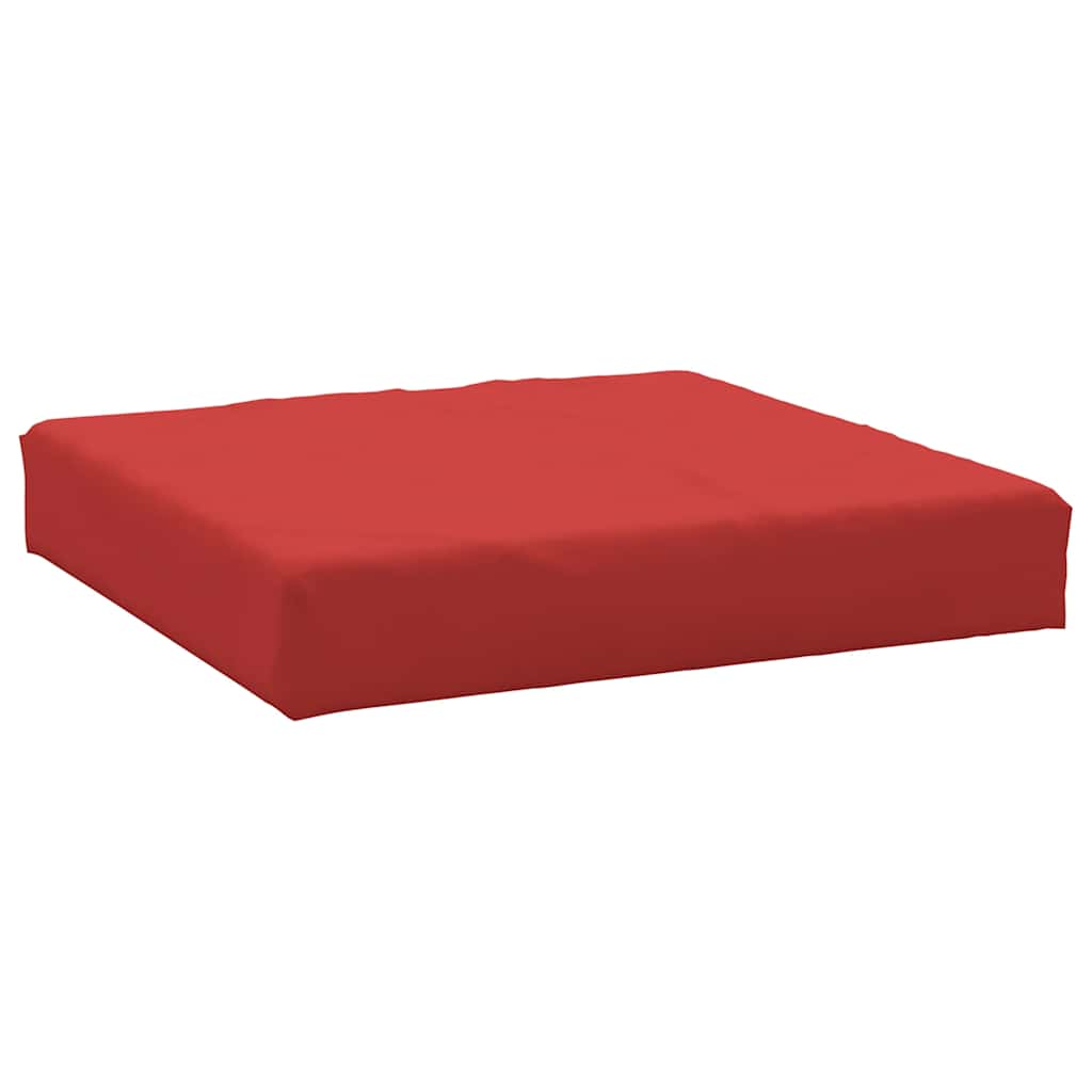 Almofadões p/ móveis de paletes 2 pcs tecido oxford vermelho