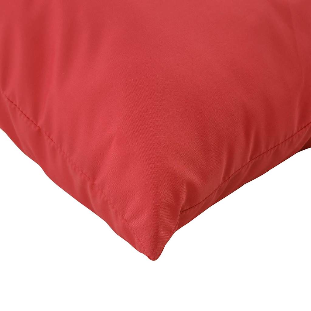 Almofadões p/ móveis de paletes 2 pcs tecido oxford vermelho