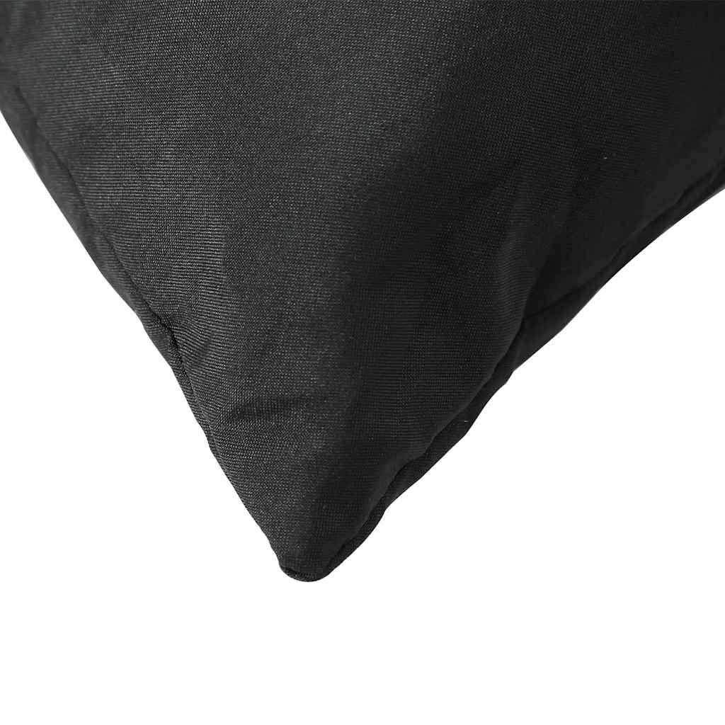 Almofadões para paletes 2 pcs tecido oxford preto